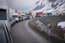 В Грузии восстановили движение для фур на дорогах, ведущих к границам с Арменией и Турцией
