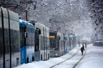 Высота снега в Москве достигла 15 сантиметров