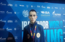 Армянский боксер одержал победу на юниорском Чемпионате мира
