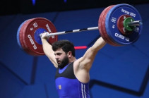 Армянский спортсмен взял бронзу на турнире по тяжелой атлетике в Дохе