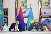 Ստորագրվել է պաշտպանական ոլորտում Հայաստանի և Ղազախստանի միջև համագործակցության պլանը