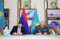Минобороны Армении и Казахстана подписали план сотрудничества на 2024 год