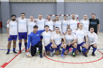 По инициативе ЗАО «Газпром Армения» состоялся турнир по футзалу, приуроченный к 32-летию со дня формирования ВС Армении