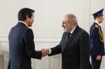 Пашинян встретился с новоназначенным послом Японии в Армении