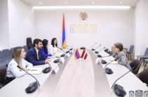Послу Латвии представлена разработанная Правительством Армении программа «Перекресток мира»