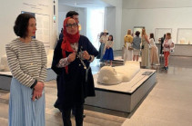 Ժաննա Անդրեասյանն Աբու Դաբիի «Լուվր» թանգարան է այցելել