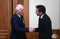 Президент Ваагн Хачатурян принял посла Японии в Армении Аоки Ютаку