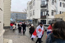 В Тбилиси прошло мирное шествие в память о невинных жертвах сумгаитских погромов