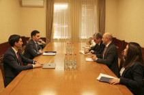 Ռուստամ Բադասյանը հյուրընկալել է Համաշխարհային բանկի կենտրոնական գրասենյակի տարածաշրջանի պետական կառավարման ծրագրերի ղեկավարին