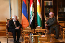 Хачатурян и Барзани обсудили вопросы развития отношений между Арменией и Иракским Курдистаном