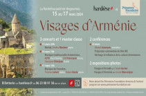 Во Франции пройдет фестиваль культуры Армении