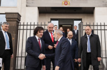 Пашинян и Кобахидзе посетили новое здание посольства Грузии в Армении