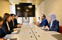 Делегация НС Армении встретилась с делегацией ОАЭ в рамках 148-й Ассамблеи МПС