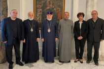 Католикос Всех армян призвал Арцахскую епархию и дальше поднимать вопрос обеспечения прав граждан Арцаха