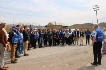 Наблюдательная миссия ЕС в Армении и члены делегации ЕС патрулировали в общинах Ерасх и Паруйр Севак