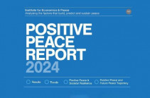 Positive Peace 2024: По индексу позитивного мира Армения находится на 54 месте