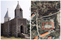 Азербайджан полностью разрушил церковь Сурб Ованнес Мкртич в Шуши