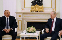 Путин на встрече с Алиевым назвал "чувствительными" вопросы безопасности в регионе
