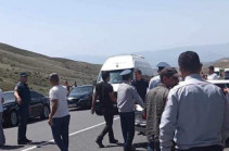 Граждане перекрыли межгосударственную дорогу Армения-Иран на участке Тигранашена