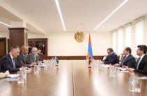 Сурен Папикян и руководитель ереванского офиса СЕ обсудили ряд вопросов сотрудничества