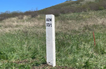 По состоянию на 25 апреля в Тавуше было установленно 20 пограничных столбов