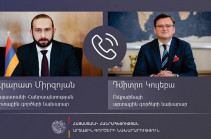 Միրզոյանն Ուկրաինայի արտգործնախարար Կուլեբայի հետ  հեռախոսով քննարկել է տարածաշրջանային իրավիճակը և ՀՀ-Ուկրաինա հարաբերությունների օրակարգը