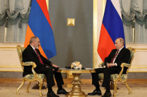Товарооборот РФ и Армении превысил $7 млрд, это рекорд – Путин на встрече с Пашиняном