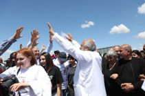 «Տավուշը հանուն հայրենիքի» շարժման երթը հասավ Երևան. Լուսանկարներ