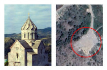 Ադրբեջանցիները հիմնահատակ ոչնչացրել են Բերձորի Սբ. Համբարձում եկեղեցին․ Լուսանկարներ
