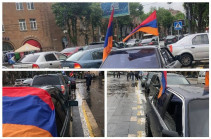 «Տավուշը հանուն հայրենիքի» շարժմանն աջակցող ավտոերթը Վանաձորում մեկնարկել է