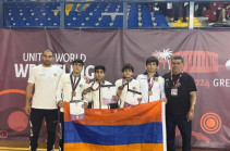 Армянские борцы взяли золото и три бронзы на чемпионате Европы в Греции