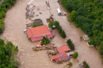 Каркоп больше всего пострадал в результате наводнения в Лорийской области: село затоплено и покрыто водой на 1,5 и более метров