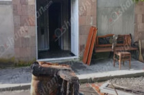 В одном из детских садов Армении вспыхнул крупный пожар