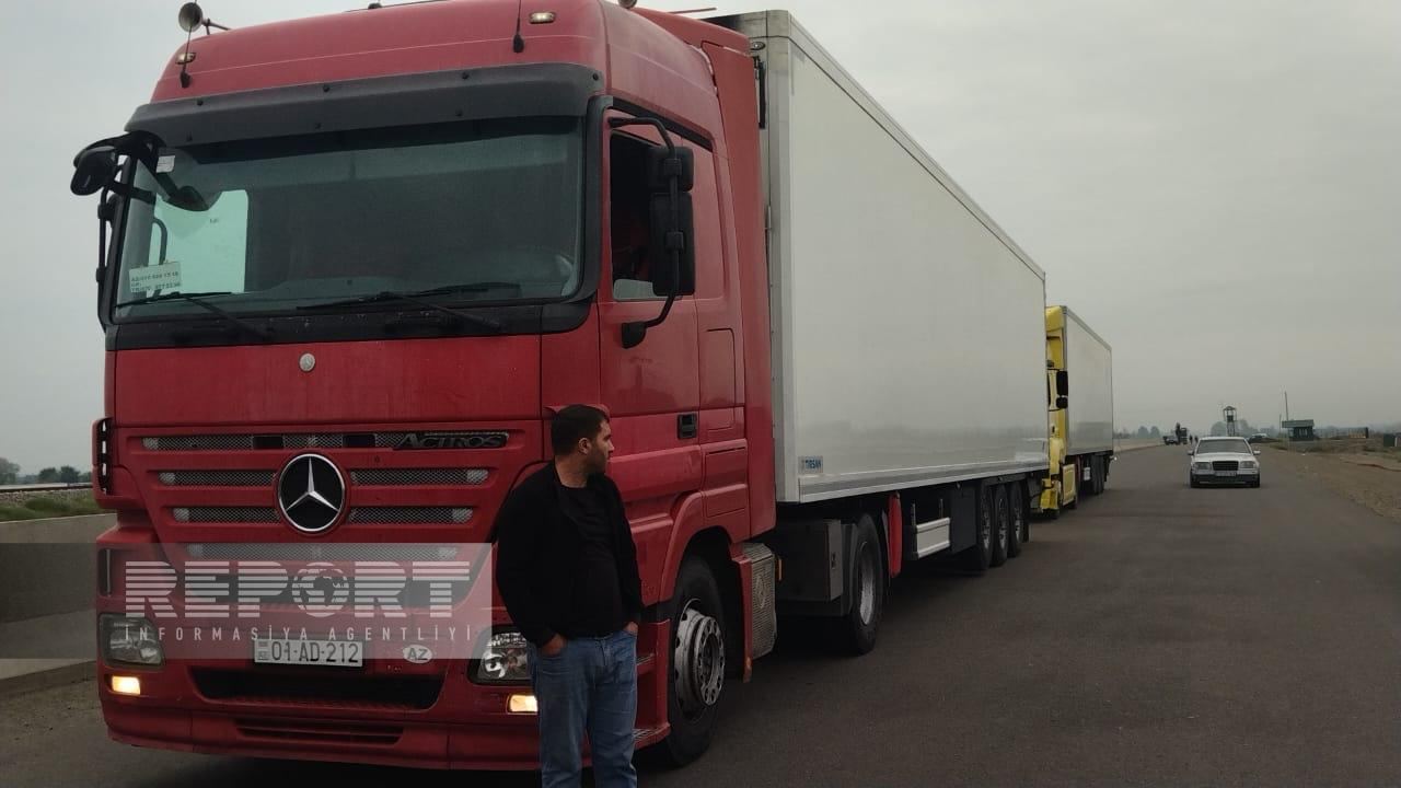 Ադրբեջանը սննդամթերքով բեռնատարներ է ուղարկել Ստեփանակերտ.Աղդամի շրջանով մեքենաները շարժվում են դեպի Ասկերան