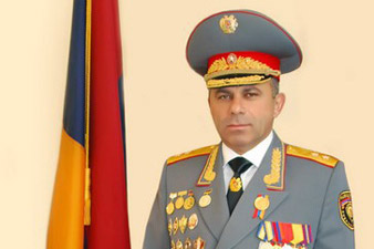 Alik Sargsyan relieved of his as duties as RA Police Chief