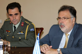 В минобороны Армении обсудили военное сотрудничество с Грецией