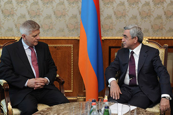 Президент Армении принял главу Национального банка Польши