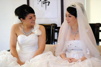 Первая буддистская однополая свадьба прошла на Тайване
