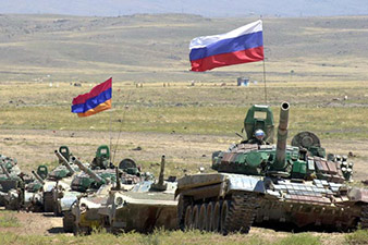 Armenian, Russian troops hold joint drills