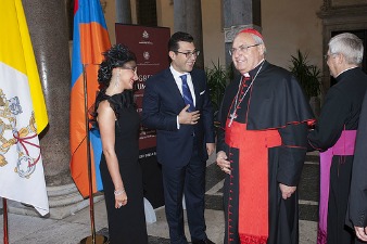 Состоялась церемонии официального открытия посольства Армении в Ватикане
