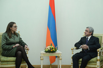 Новый посол Дании вручила верительные грамоты президенту Армении