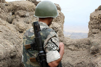 Serviceman killed after Azerbaijan opens fire on Armenian positions 