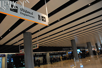 830,005 passengers left Armenia via Zvartnots Airport in 2013 