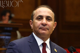 Спикер парламента перечислил свою зарплату в фонд помощи армянам Кесаба