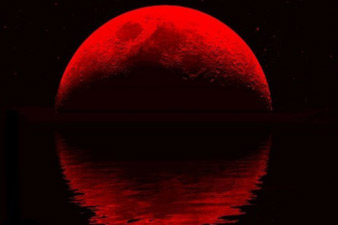15 апреля можно увидеть «кровавую Луну»