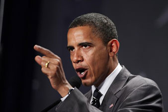 Обама выступает за новые санкции в случае срыва женевских соглашений 