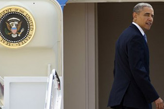 Президент США Б.Обама начинает недельное турне по странам Азии