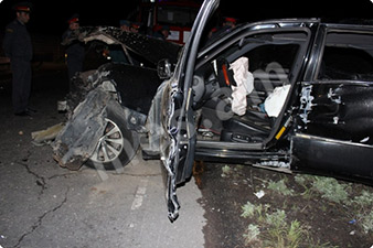 Երևան-Սևան ճանապարհին «Լեքսուսը» շրջվել է. 21-ամյա վարորդը մահացել է