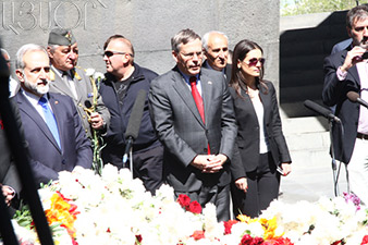Посол США: Мы здесь, чтобы почтить память жертв событий 1915 года