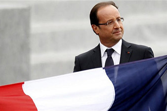 Ֆրանսիայի նախագահը խոստացել է 2015թ.-ի ապրիլի 24-ին լինել Երևանում